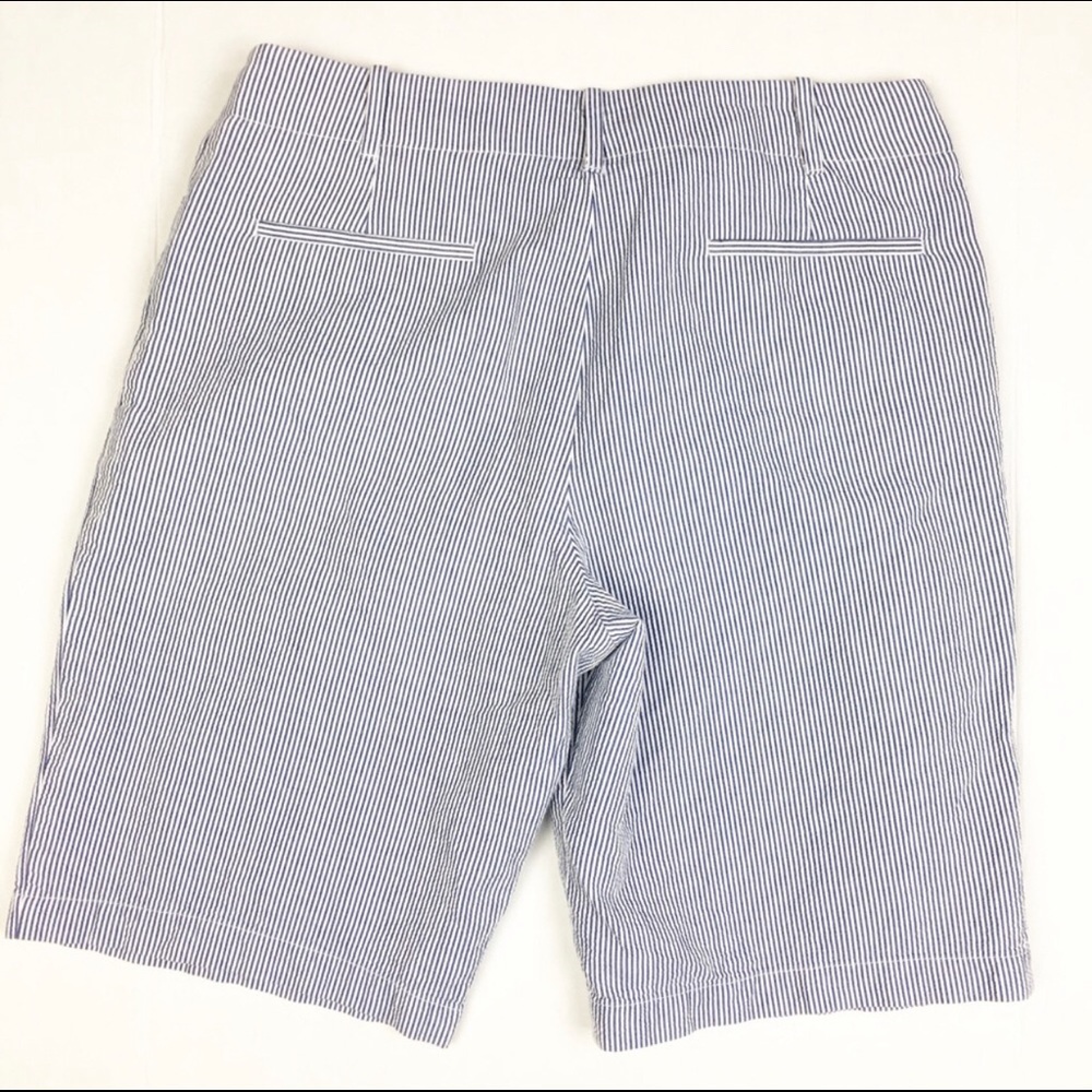 Talbots Seersucker Shorts size 12